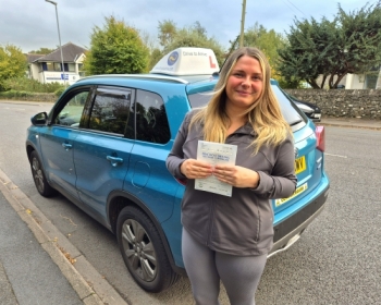 Big congratulations to Becky, who passed her test today, first time with a great drive. Enjoy your new independence and freedom. Stay safe and thanks for choosing Drive to Arrive.