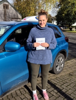 Big congratulations to Hannah, who passed her test today with a great drive. Enjoy your new freedom. Looking forward to seeing you driving around. Stay safe and thanks for choosing Drive to Arrive.