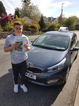 A big well done to Conor who passed his test today Congratulations and enjoy your new freedom Thanks for choosing Drive to Arrive