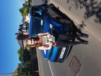 A massive well done to Lorna who passed her test today, first time. Congratulations!  Thanks for choosing Drive to Arrive and see you for Pass Plus.