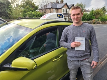 Congratulations to Owen for passing his test today first time. Enjoy your new freedom and thanks for choosing Drive to Arrive.