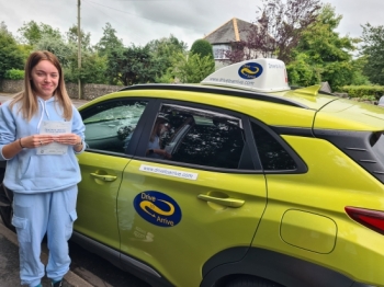A massive congratulations to Meme for passing her test today, first time. Congratulations and enjoy your new freedom in your own car. Stay safe and thanks for choosing Drive to Arrive.