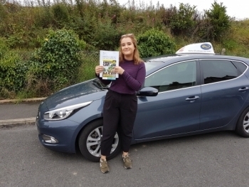 A massive congratulations to Iona who passed her test today first time Enjoy your new freedom just in time for your new job Well done safe driving and thanks for choosing Drive to Arrive