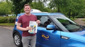 A big well done to Paul for passing his test today with a great drive. Congratulations and enjoy your new freedom. Thank you for choosing Drive to Arrive.
